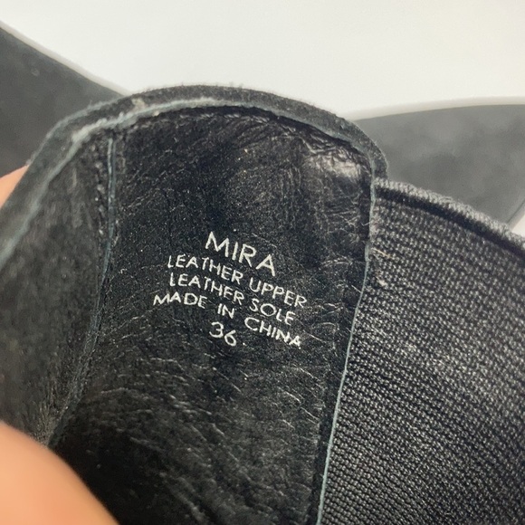 ASH Mira leather‎ pointed toe boots size 36 - Picture 9 of 11